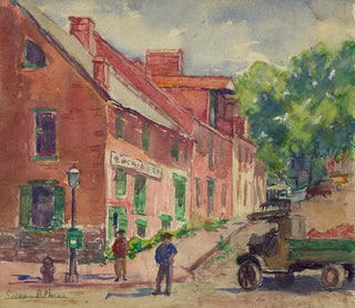 Vieux Georgetown DC - Susan Brown Chase — Ansicht des Kunstwerks
