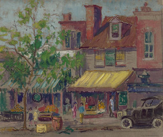 Pavé de la 22e rue à Washington DC - Susan Brown Chase — Ansicht des Kunstwerks