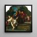 Suzanne und die alten Männer - Marcantonio Franceschini — Wandpräsentation des Kunstwerks