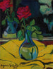 Die Rose im Spiegel - Suzanne Valadon — Ansicht des Kunstwerks