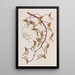 Gongora à fleurs fauves - Sydenham Edwards — gerahmtes Bild an der Wand