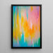 Gemälde Coloré – Pastell-Kaskade | Poster Abstrakt in sanften und fließenden Tönen