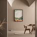 Gemälde Coloré – Douceur de Collines | Poster Abstraite Paysage Pastel | Déco Apaisante pour Salon, Chambre ou Entrée