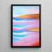 Gemälde Coloré – Pastellstrand | Poster Meereslandschaft mit sanften Farben | Beruhigende Dekoration für Wohnzimmer, Schlafzimmer oder Büro