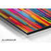 Gemälde Coloré – Vibrations Chromatiques | Poster Abstrakte Lebendige Farben