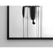 Gemälde Design – Rätselhafte Reflexionen | Poster Abstrakt Schwarz-Weiß Minimalistisch