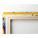 Pop Art – Gesicht Pop | Poster Buntes Grafikdesign im Lichtenstein-Stil