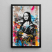 Street Art-Poster – La Joconde Urbaine | Poster Graffiti Pop und Bunt von Mona Lisa