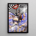 Street Art Gemälde – Psychedelische Gelassenheit | Poster Pop Art Surrealistisch mit Pilzen und Spiralen