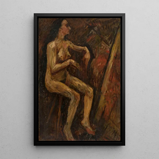 Tadeusz Makowski - Akt kobiety siedzcej.webp