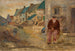 Landschaft in der Bretagne mit einem alten Fischer - Tadeusz Makowski — Ansicht des Kunstwerks