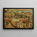 Ferme à Keranquernat - Tadeusz Makowski — gerahmtes Bild an der Wand