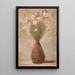 Blumenwiesen - Tadeusz Makowski — gerahmtes Bild an der Wand