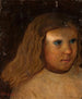 Kopf eines kleinen Mädchens mit gelöstem Haar - Tadeusz Makowski — Ansicht des Kunstwerks
