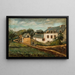 Landschaft des Pouldu - Tadeusz Makowski — gerahmtes Bild an der Wand