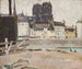 Landschaft mit der Kathedrale Notre-Dame - Tadeusz Makowski — Ansicht des Kunstwerks