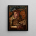 Mascarade dans le noir - Tadeusz Makowski — gerahmtes Bild an der Wand