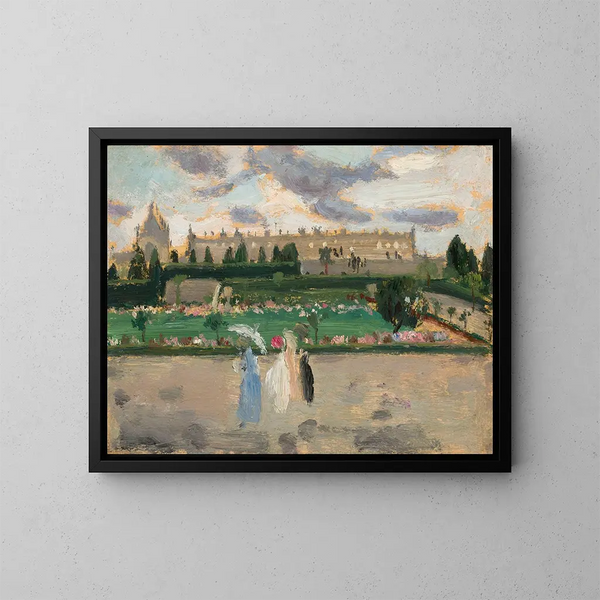 Esplanade des Invalides - Tadeusz Makowski — gerahmtes Bild an der Wand