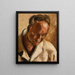 Portrait bis zu X - Tadeusz Makowski — gerahmtes Bild an der Wand