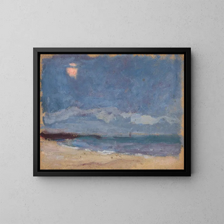 Tadeusz Makowski - Seascape the sun behind a cloud.webp