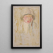 Skizze der Figur eines Jungen VIII - Tadeusz Makowski — gerahmtes Bild an der Wand