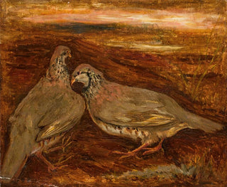 Zwei Vögel - Tadeusz Makowski — Ansicht des Kunstwerks