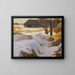Winterliche Frostbeule - Teodor Ziomek — gerahmtes Bild an der Wand