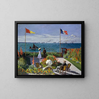 Terrasse in Sainte-Adresse von Claude Monet