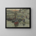 Fischer bei Sonnenuntergang, Audierne, Bretagne - Terrick Williams — gerahmtes Bild an der Wand