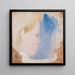 Kopf eines Jungen - Joseph Edward Southall — gerahmtes Bild an der Wand