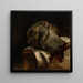 Kopf eines geköpften Mannes - Théodore Géricault — gerahmtes Bild an der Wand