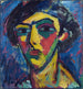 Reproduktion des Gemäldes Kopf eines jungen Mannes - Alexej von Jawlensky