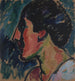 Reproduktion des Gemäldes Kopf eines jungen Mannes - Alexej von Jawlensky