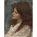 Reproduktion des Gemäldes Kopf eines Mädchens - John William Waterhouse