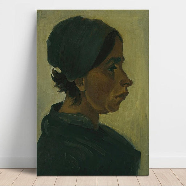 Tête de paysanne - Vincent van Gogh | Reproduction Tableau Décoration murale affiche copie