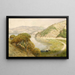 Landschaft - Thaddeus Welch — gerahmtes Bild an der Wand