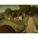 Reproduktion des Gemäldes The Birthplace of Herbert Hoover, West Branch, Iowa - Grant Wood