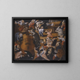 The Master of the Fertility of the Egg - A Concert Of Animals Birds And Stylised Figures.webp