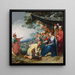 Théagène empfängt den Ehrenpalmen von Chariclée - Abraham Bloemaert — gerahmtes Bild an der Wand