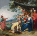 Théagène empfängt den Ehrenpalmen von Chariclée - Abraham Bloemaert — Ansicht des Kunstwerks