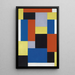 Composition XX - Theo van Doesburg — gerahmtes Bild an der Wand