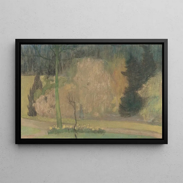 Theo van Hoytema - Gezicht in een tuin of park.webp