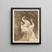 Sechs Leichen am Wasserufer - Theo van Hoytema — gerahmtes Bild an der Wand