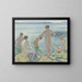 Baadsters - Theo van Rysselberghe — gerahmtes Bild an der Wand