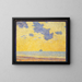 Große Wolken - Theo van Rysselberghe — gerahmtes Bild an der Wand