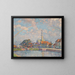 L'Arc-en-ciel - Theo van Rysselberghe — gerahmtes Bild an der Wand