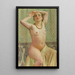 Paquita im Collier - Theo van Rysselberghe — gerahmtes Bild an der Wand
