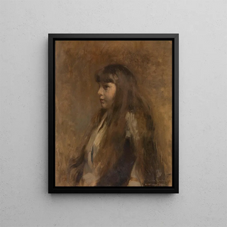 Theo van Rysselberghe - Portrait of a Girl.webp