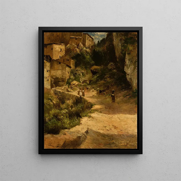 Theodor Blache - Landscape from Antakya.webp