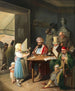Griechische und Türken in einem Wiener Café - Theodor Leopold Weller — Ansicht des Kunstwerks